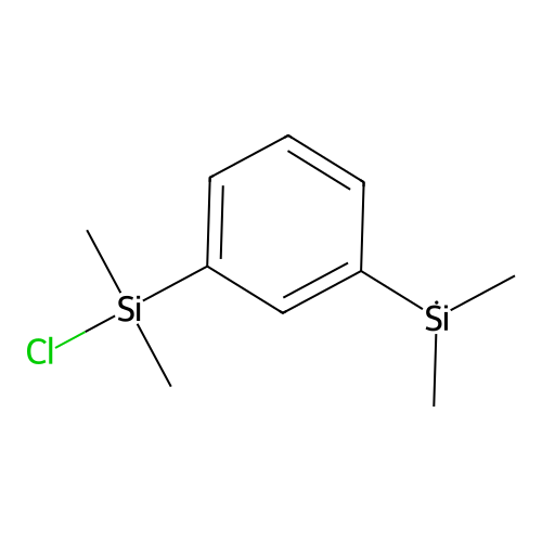 Silane, chloro(3-(dimethylsilyl)phenyl)dimethyl- structure