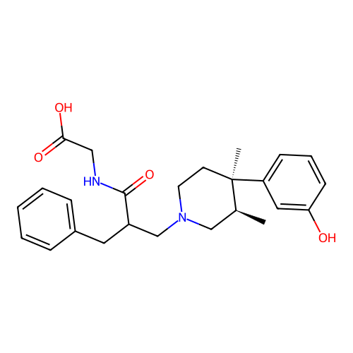 Alvimopan structure