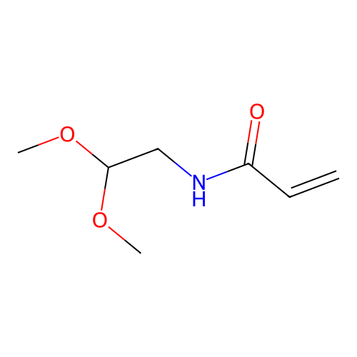 N-(2,2-Dimethoxyethyl)-2-propenamide structure