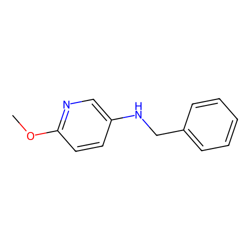 N-benzyl-6-methoxypyridin-3-amine structure