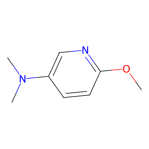 (6-Methoxy-pyridin-3-yl)-dimethyl-amine structure