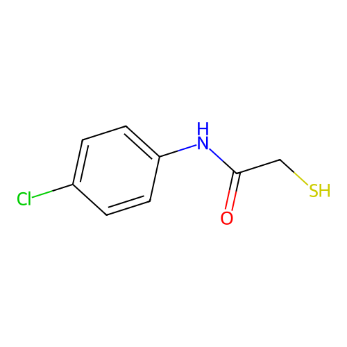 Acetamide, N-(4-chlorophenyl)-2-mercapto- structure