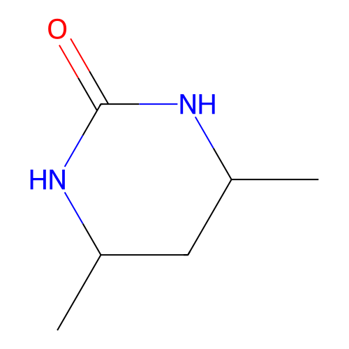 4,6-Dimethyl-1,3-diazinan-2-one structure