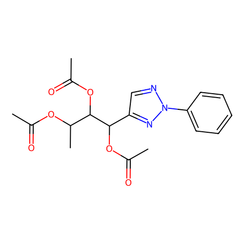 [-1-1,2,3-butanetriol]triacetate structure
