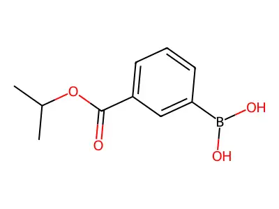 3-(Isopropoxycarbonyl)benzeneboronic acid structure