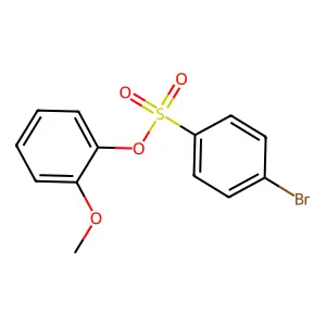 2-Methoxyphenyl 4-bromobenzenesulfonate structure
