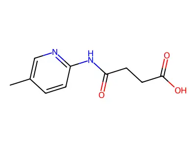 4-((5-Methylpyridin-2-yl)amino)-4-oxobutanoic acid structure