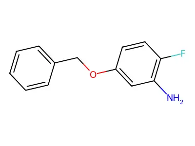 5-(Benzyloxy)-2-fluoroaniline structure