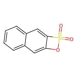 Naphtho[2,3-c][1,2]oxathiete 2,2-dioxide structure