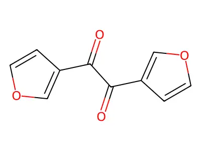 1,2-Di(furan-3-yl)ethane-1,2-dione structure