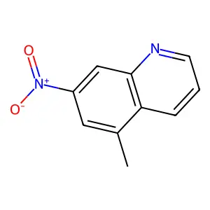 5-Methyl-7-nitroquinoline structure