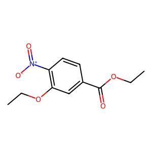 Ethyl 3-ethoxy-4-nitrobenzoate structure
