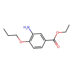 Ethyl 3-amino-4-propoxybenzoate structure