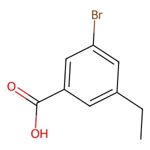 3-Bromo-5-ethylbenzoic acid structure