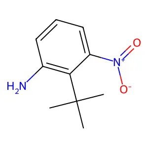 2-Tert-butyl-3-nitroaniline structure
