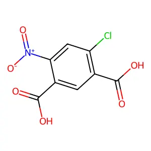 4-氯-6-硝基间苯二甲酸 structure