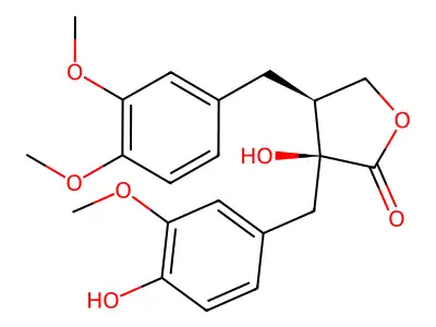 Trachelogenin structure