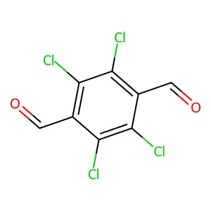 2,3,5,6-四氯苯-1,4-二甲醛 structure