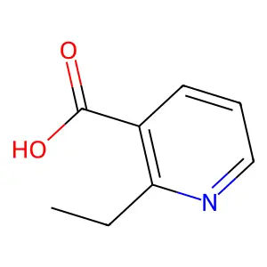2-Ethylnicotinic acid structure
