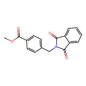 Methyl 4-[(1,3-dioxoisoindol-2-yl)methyl]benzoate structure