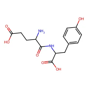 alpha-Glutamyltyrosine structure