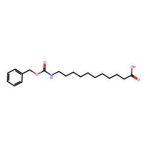 11-(((Benzyloxy)carbonyl)amino)undecanoic acid structure