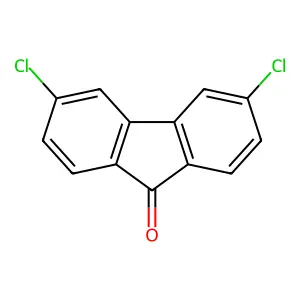 9H-Fluoren-9-one, 3,6-dichloro- structure
