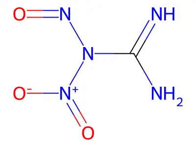 Guanidine, N-nitro-N-nitroso- structure