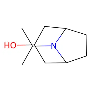 (3-endo)-8-(1-Methylethyl)-8-azabicyclo[3.2.1]octan-3-ol structure