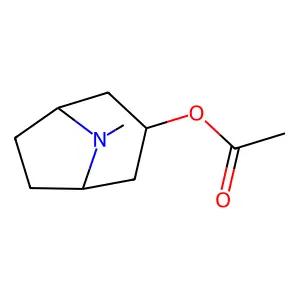(8-Methyl-8-Azabicyclo(3.2.1)Octan-3-Yl) Acetate structure