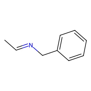 N-benzylethanimine structure