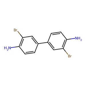 3,3'-Dibromobenzidine structure