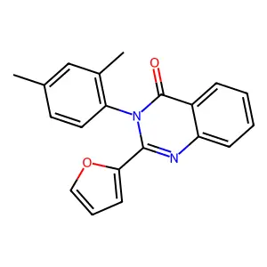 3-(2,4-Dimethylphenyl)-2-(furan-2-yl)quinazolin-4-one structure