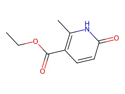 Ethyl 2-methyl-6-oxo-1,6-dihydropyridine-3-carboxylate structure