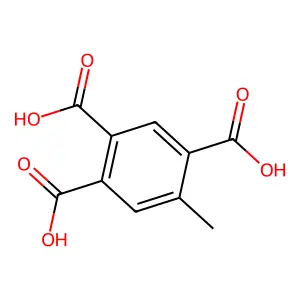 5-甲基-1,2,4-苯三甲酸 structure