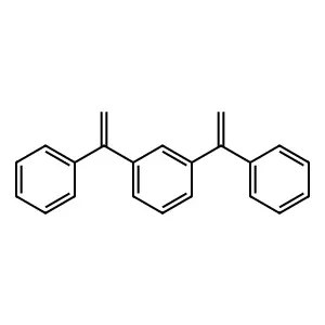 Benzene, 1,3-bis(1-phenylethenyl)- structure