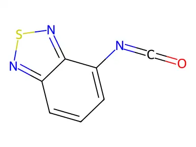 4-Isocyanato-2,1,3-benzothiadiazole structure