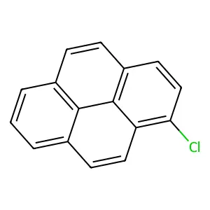 1-Chloropyrene structure