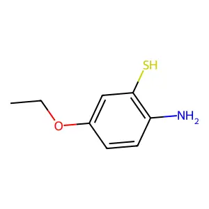 2-氨基-5-乙氧基苯硫醇 structure