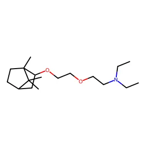2-[2-(2-Bornyloxy)ethoxy]triethylamine structure