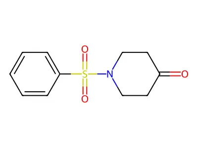1-(Phenylsulfonyl)piperidin-4-one structure