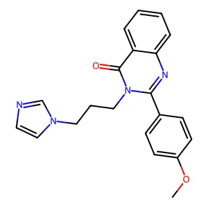 3-(3-Imidazol-1-ylpropyl)-2-(4-methoxyphenyl)quinazolin-4-one structure