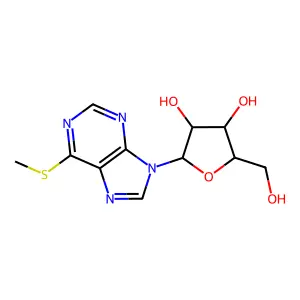 6-Methylmercaptopurine Riboside structure