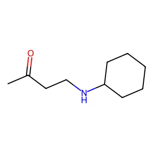 4-(Cyclohexylamino)butan-2-one structure
