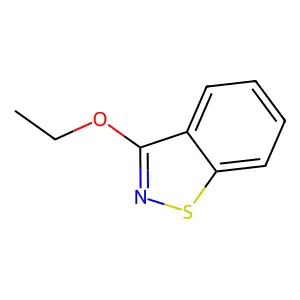 1,2-Benzisothiazole, 3-ethoxy- structure