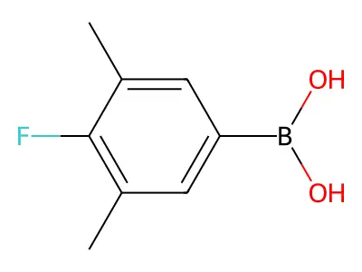 3,5-二甲基苯硼酸 structure