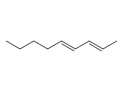 (2E,4E)-2,4-Nonadiene structure