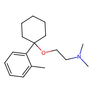 N,N-Dimethyl-2-((1-(2-methylphenyl)cyclohexyl)oxy)ethanamine structure