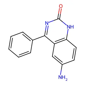 6-Amino-4-phenyl-1H-quinazolin-2-one structure