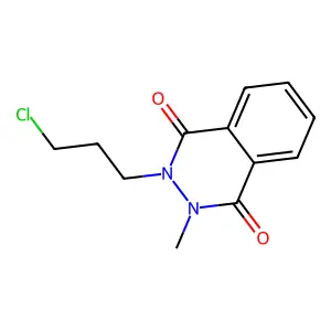 2-(3-Chloropropyl)-3-methyl-2,3-dihydro-1,4-phthalazinedione structure